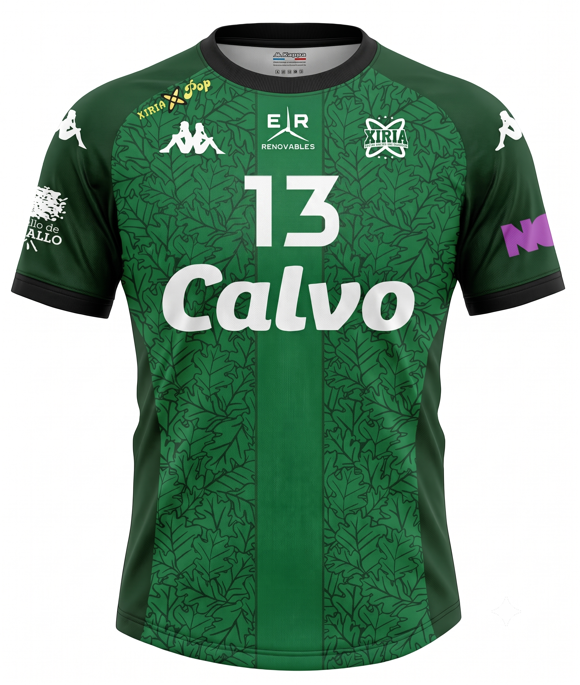 Camiseta de xogo sublimada — 1ª equipación — Bm. Xiria